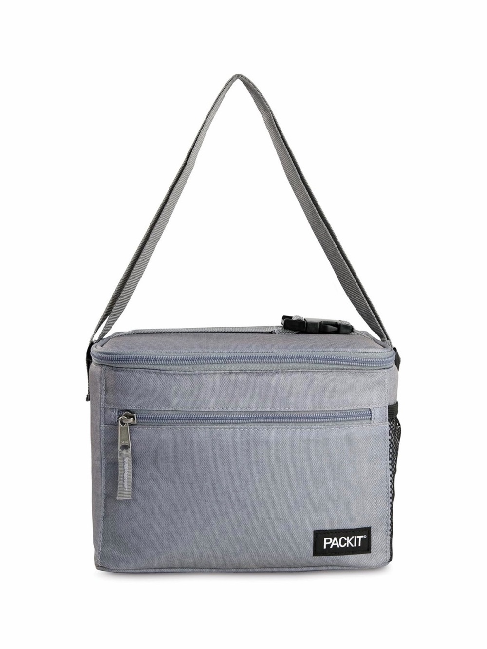 Gray Fog PackIt Freezable🆒Essential Lunch🥪Cooler w/EcoFreeze Technology